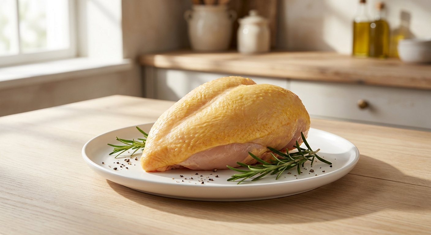 Pechuga de pollo organico